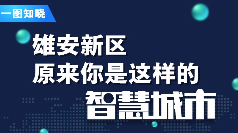 圖解丨雄安新區，原來你是這樣的智慧城市