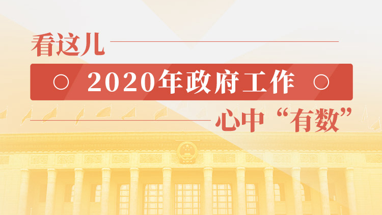 看這兒，2020年政府工作，心中“有數(shù)”