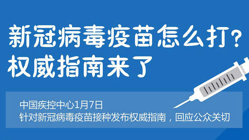 新冠病毒疫苗怎么打？權(quán)威指南來(lái)了