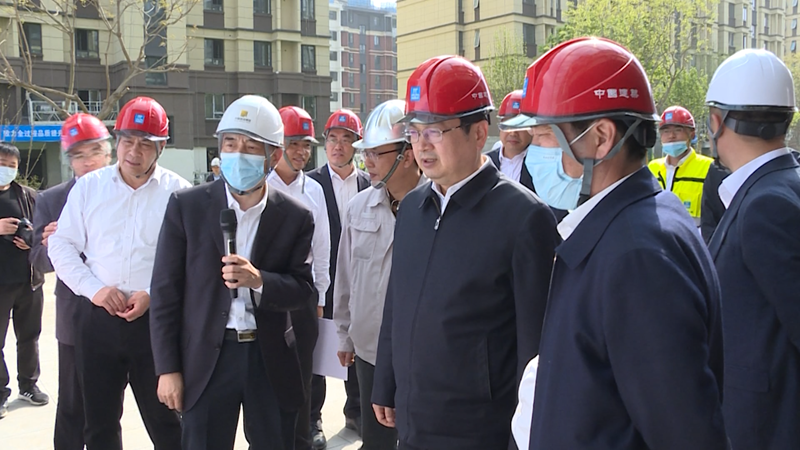 時政播報丨張國華調研容東片區和容西片區重點項目建設及城市運營管理