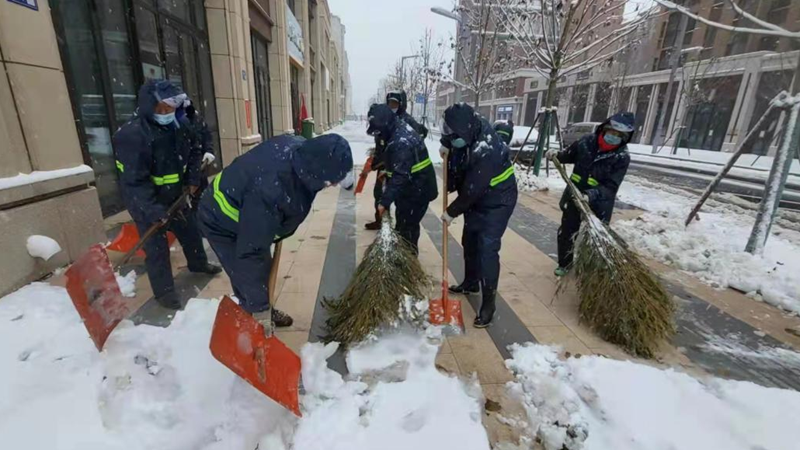 瑞雪兆豐年！“悅容”保民安