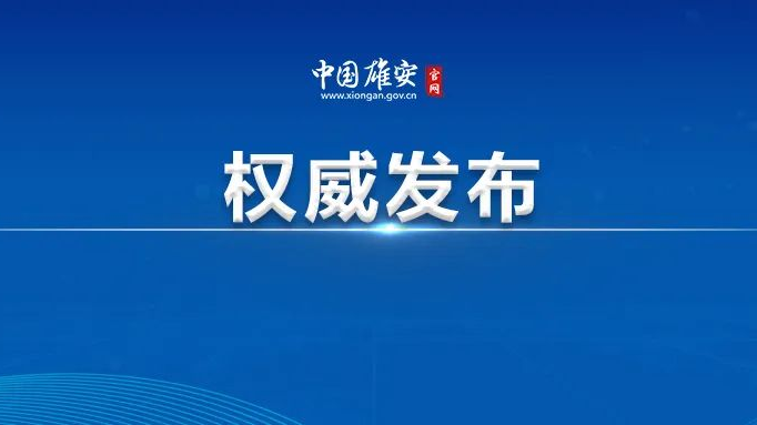 雄安新區(qū)召開黨工委委員（擴大）會議