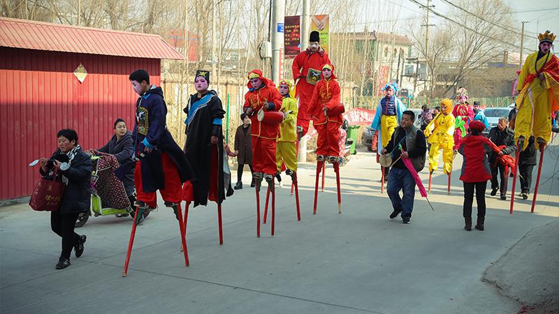 《走進雄安》之“過新年，趙北口民間花會齊上陣”