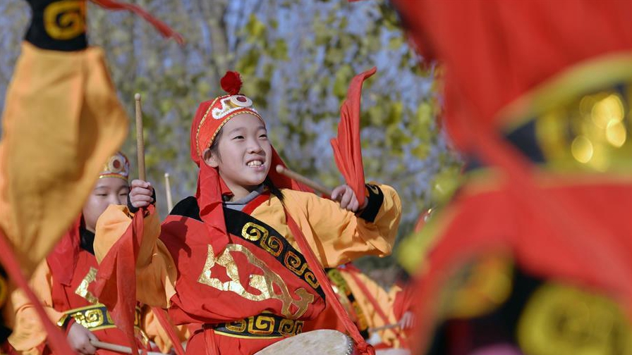 河北邢臺：非遺進校園 傳承傳統(tǒng)文化